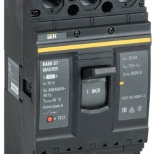 Выключатель автоматический 3п 320А 35кА ВА88-37 MASTER IEK SVA40-3-0320-02