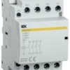 Контактор модульный КМ25-40М AC/DC IEK MKK21-25-40