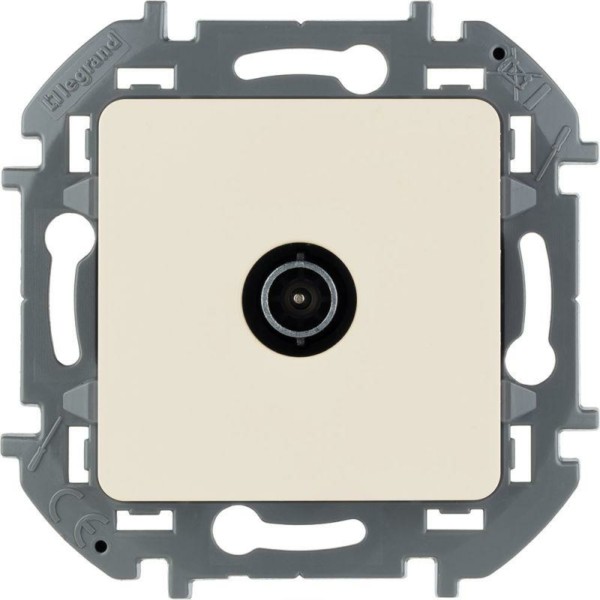 Розетка телевизионная ТВ Inspiria 2дБ 0-2400мГц звезда механизм сл.кость Leg 673851