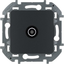 Розетка телевизионная проходная ТВ Inspiria 14дБ 5-862мГц механизм антрацит Leg 673863