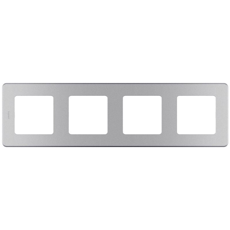 Рамка 4-м Inspiria алюм. Leg 673962