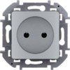 Розетка 1-м СП Inspiria 16А IP20 250В 2P механизм алюм. Leg 6737
