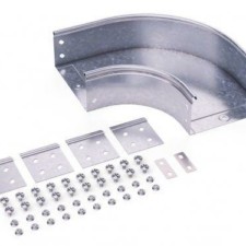 Угол для лотка горизонтальный 90град. 200х80 CPO 90 в компл. с крепежн. элемент. DKC 36024K