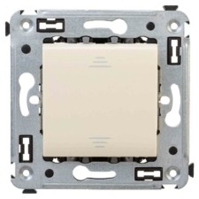 Выключатель 1кл. 2мод. СП Avanti “Ванильная дымка” 16А IP20 беж. DKC 4405103