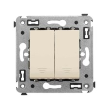 Кнопка 2-кл. СП “Avanti” “Ванильная дымка” DKC 4405154