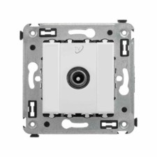 Розетка телевизионная проходная ТВ СП Avanti “Белое облако” DKC 4400513