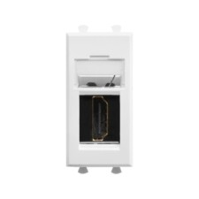 Розетка HDMI 1мод. Avanti “Белое облако” тип А-А модульная DKC 4400251