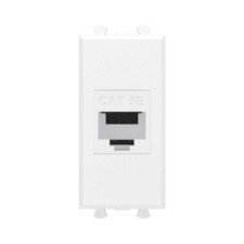 Розетка ПК 1мод. Avanti “Белое облако” RJ45 кат.5E модульная механизм DKC 4400661