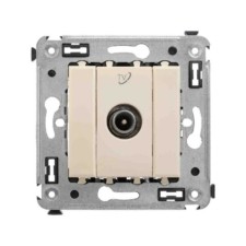 Розетка телевизионная проходная ТВ СП Avanti “Ванильная дымка” DKC 4405513