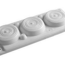 Кабельный ввод пластик V0 UL94. 6 отв. IP65 DKC R5HTC03