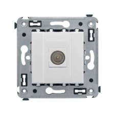 Розетка телевизионная одиночная ТВ СП Avanti “Белое облако” DKC 4400503