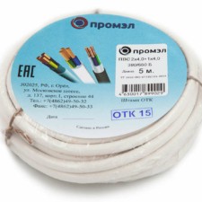 Провод ПВС 3х4 Б (бухта 5м) (шт) Промэл 13321680