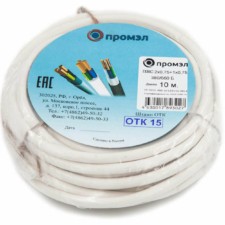 Провод ПВС 3х0.75 Б (бухта 10м) (шт) Промэл 13321570