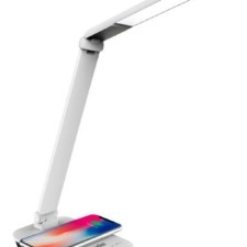 Светильник настольный KD-825 C01 LED 16Вт 230В 360лм 4500К рег. ярк. беспров. заряд. бел. Camelion 14161
