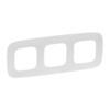 Рамка 3-м Valena Allure универсальная бел. Leg 754303