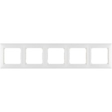 Рамка 5-м Valena горизонт. бел. Leg 774455