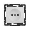 Розетка 1-м СП Valena 16А IP21 на винтах механизм бел. Leg 774416