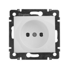 Розетка 1-м СП Valena 16А IP21 на винтах механизм бел. Leg 774416