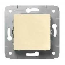 Выключатель 1кл. СП Cariva 10А IP20 250В авт. клеммы механизм сл.кость Leg 773756