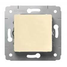 Выключатель 1кл. СП Cariva 10А IP20 250В авт. клеммы механизм сл.кость Leg 773756