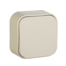 Выключатель 1кл. ОП Quteo 10А IP20 10AX сл.кость Leg 782230