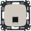 Розетка ПК 1-м Valena Allure RJ45 кат.5E UTP с лиц.пан. механизм сл.кость Leg 753840