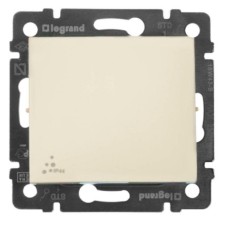 Выключатель 1кл. СП Valena 10А IP44 250В механизм сл.кость Leg 774101