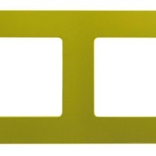 Рамка 2-м Etika зел. папоротник Leg 672542