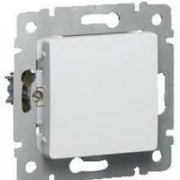 Выключатель 1кл. СП Cariva 10А IP20 250В авт. клеммы механизм бел. Leg 773656