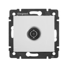 Розетка телевизионная ТВ СП Valena 1.5дБ 2400МГц звезда механизм бел. Leg 774429