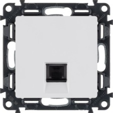 Розетка ТФ 1-м Valena Life RJ11 с лиц.пан. механизм бел. Leg 753438