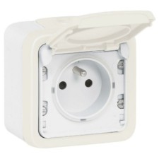 Коробка КМЭУ ОП 1-м Plexo бел. Leg 069689