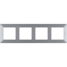 Рамка 4-м Valena Life универсальная алюм. Leg 754134