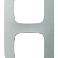 Рамка 2-м Valena Allure универсальная алюм. Leg 754392