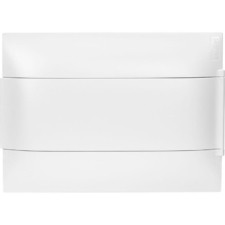 Щиток пластиковый встраиваемый Practibox S 1х12 бел. дверь Leg 135541