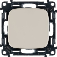 Выключатель 1кл. СП Valena Allure 10А IP20 250В 10AX с лиц.пан. безвинт.заж. механизм сл.кость Leg 752801