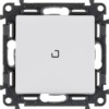 Выключатель 1кл. СП Valena Life 10А IP20 250В 10AX с инд. с лиц.пан. механизм бел. Leg 752410