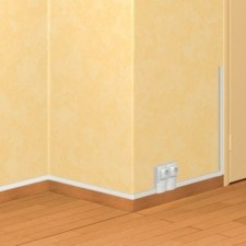 Кабель-канал ККМЭ 1-секц. 20х12.5 L2100 пластик DLPlus без перегородки бел. Leg 030008