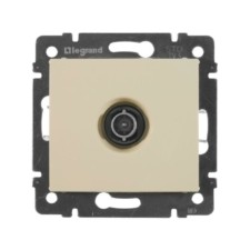 Розетка телевизионная проходная ТВ СП Valena 14дБ 2400МГц механизм сл.кость Leg 774331