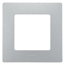 Рамка 1-м Etika алюм. Leg 672551