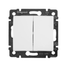 Выключатель 2кл. СП Valena 10А IP31 250В механизм бел. Leg 774405