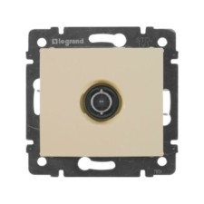 Розетка телевизионная ТВ СП Valena 1.5дБ 2400МГц звезда механизм сл.кость Leg 774329