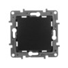 Механизм переключателя промежуточного 1-кл. СП Etika 10А IP20 250В 10AX винт. клеммы антрацит Leg 672609
