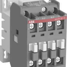 Контактор AX09-30-10-80 9А AC3 с катушкой управления 220-230В AC ABB 1SBL901074R8010
