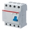 ВДТ / УЗО 4п 25А 30мА тип AC F204 ABB 2CSF204001R1250