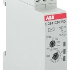 Реле времени CT-ERE 24-48В DC 24-240В AC 7 времен. диапазонов 0.05с…100ч 1ПК CT-ERD ABB 1SVR500100R0000