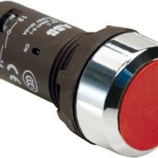 Кнопка CP1-30R-11 без фикс. 1HO+1H3 красн. ABB 1SFA619100R3071