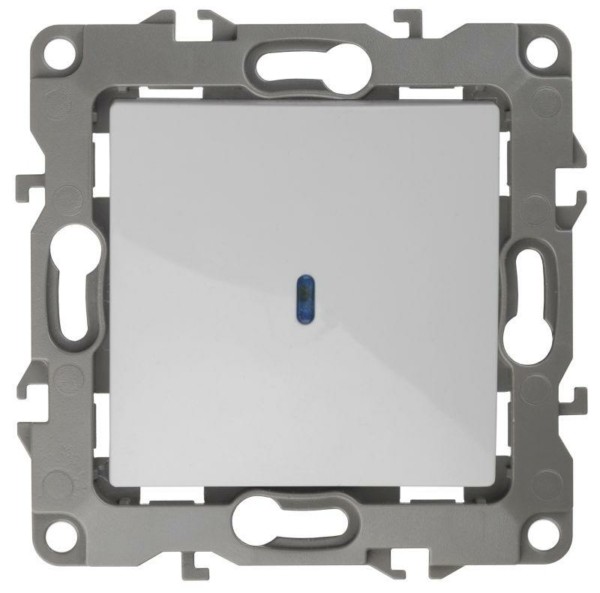 Выключатель 1кл. СП 12 12-1102-01 10А IP20 250В 10AX с инд. механизм бел. Эра Б0014633