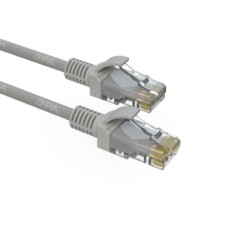 Кабель витая пара U/UTP кат.5e PC-2U-A 2м сер. Simple Эра Б0051372