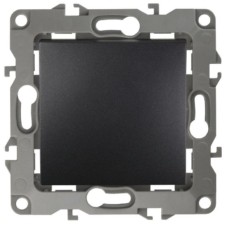Выключатель 1кл. СП 12 12-1101-05 10А IP20 250В 10AX механизм антрацит Эра Б0014625